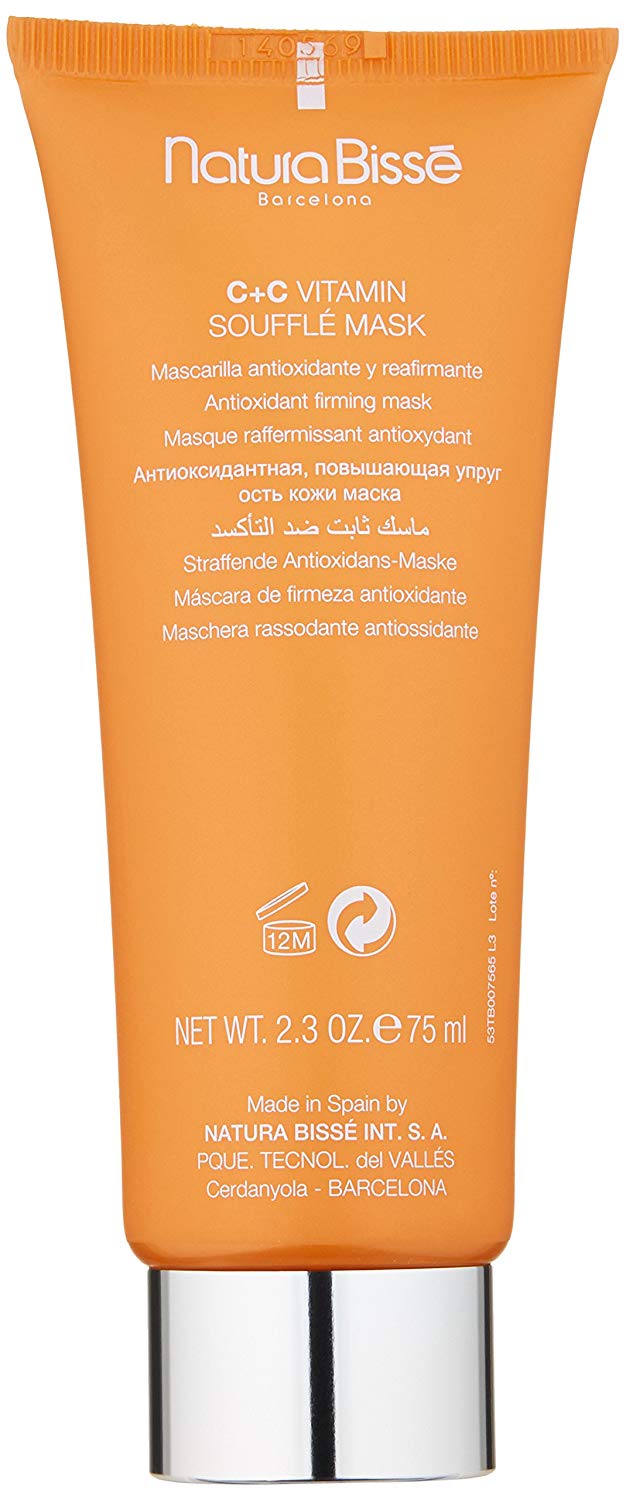 Natura Bissé C+C Vitamin Soufflé Mask, Antioxidant Firming Face Mask, Firms, Revitalizes & Hydrates, 2.5 Oz - Image 4