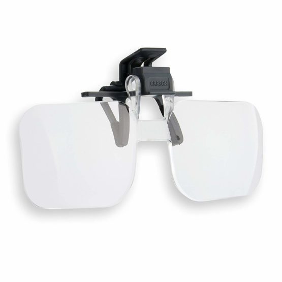 Carson Clip and Flip Hands Free (+2.25) Clip-On Magnifying Lenses