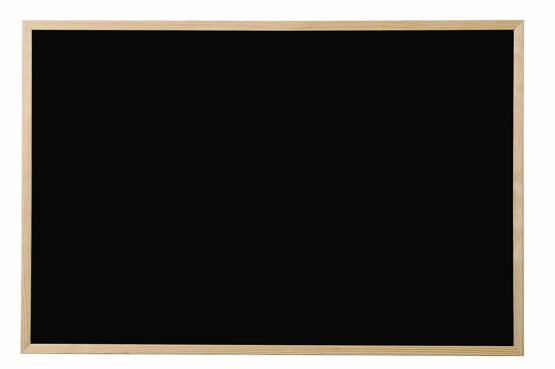 Bi-Office Basic Chalkboard Black 60 x 40 cm Pine Frame