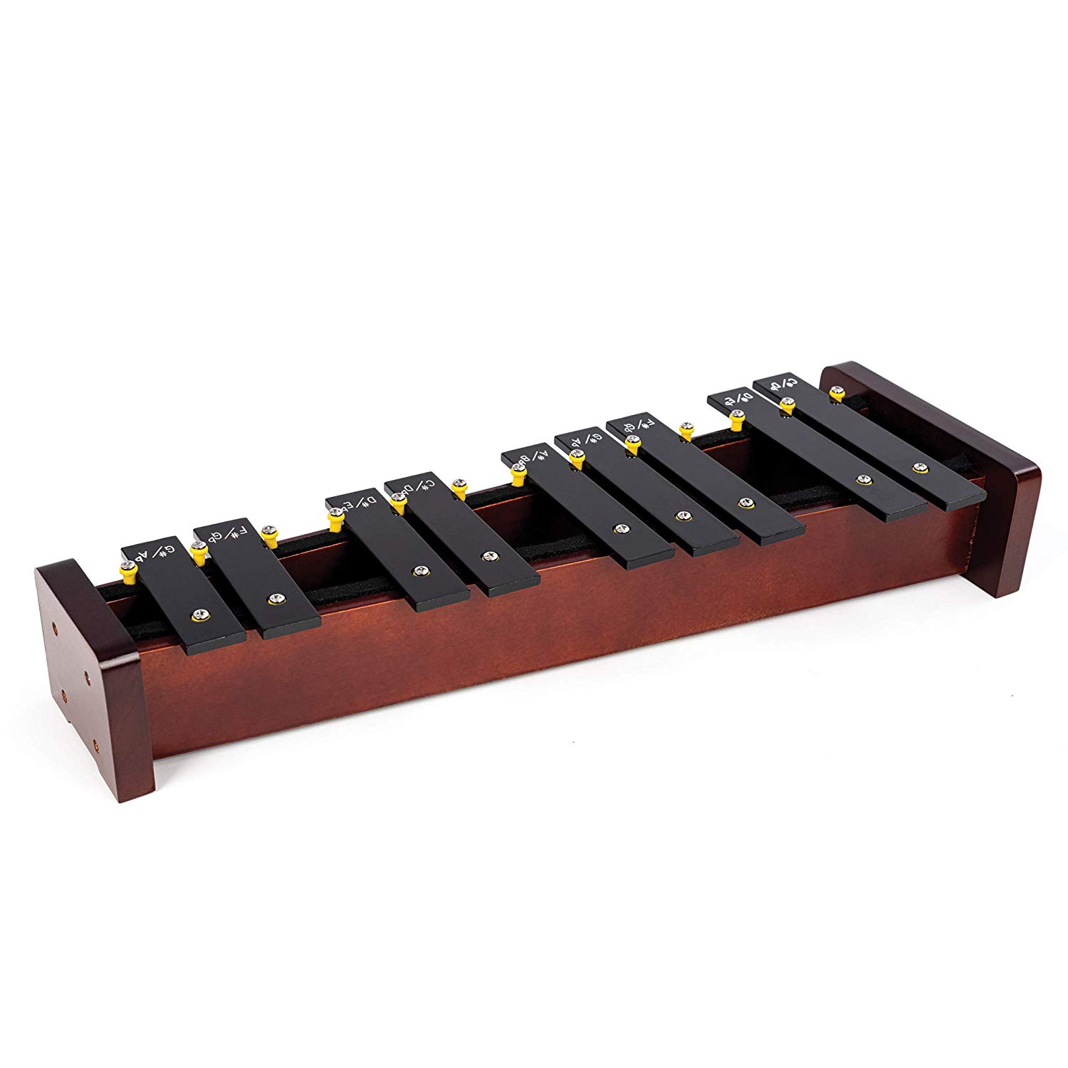 Percussion Plus PP1090 Chromatic Half 9 Note Glockenspiel, White - Image 2