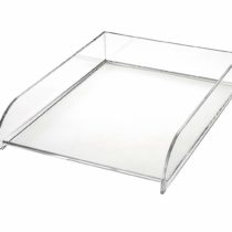 OSCO Clear Acrylic Stacking Letter Tray, ASLT-1