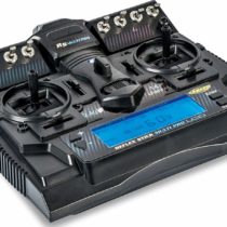 Carson 500501004 FS Reflex Stick Multi PRO LCD 2.4GHz - 14 Channel Remote Control with Receiver for Model Vehicles such as RC Cars and Ships