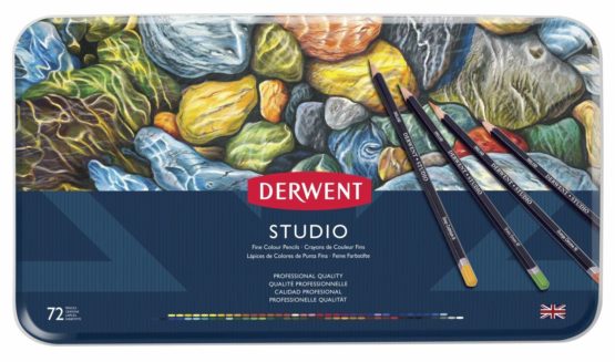 Derwent Studio Colouring Pencils Tin (Set of 72)