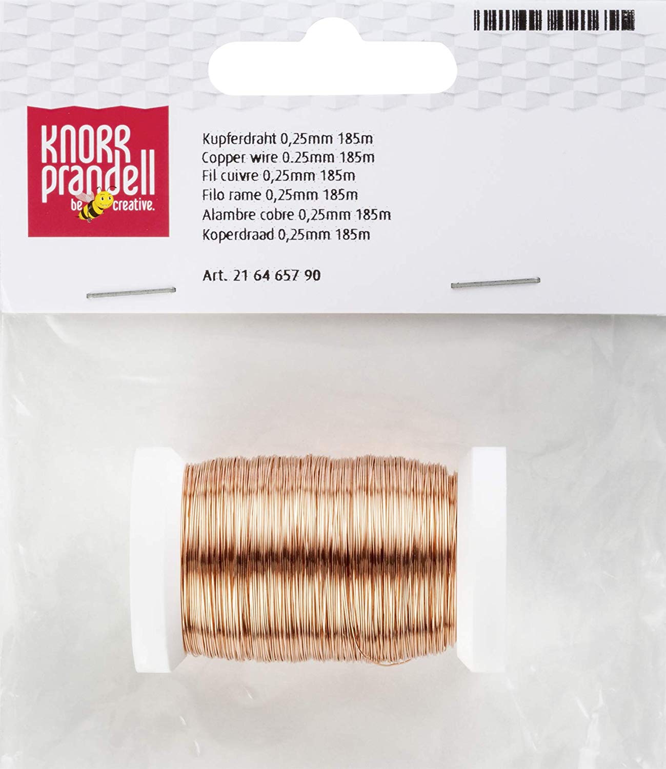 Knorr Prandell 6465790 wire, 185 m X 0.25 mm Diameter Wire, Copper, Bronze - Image 2