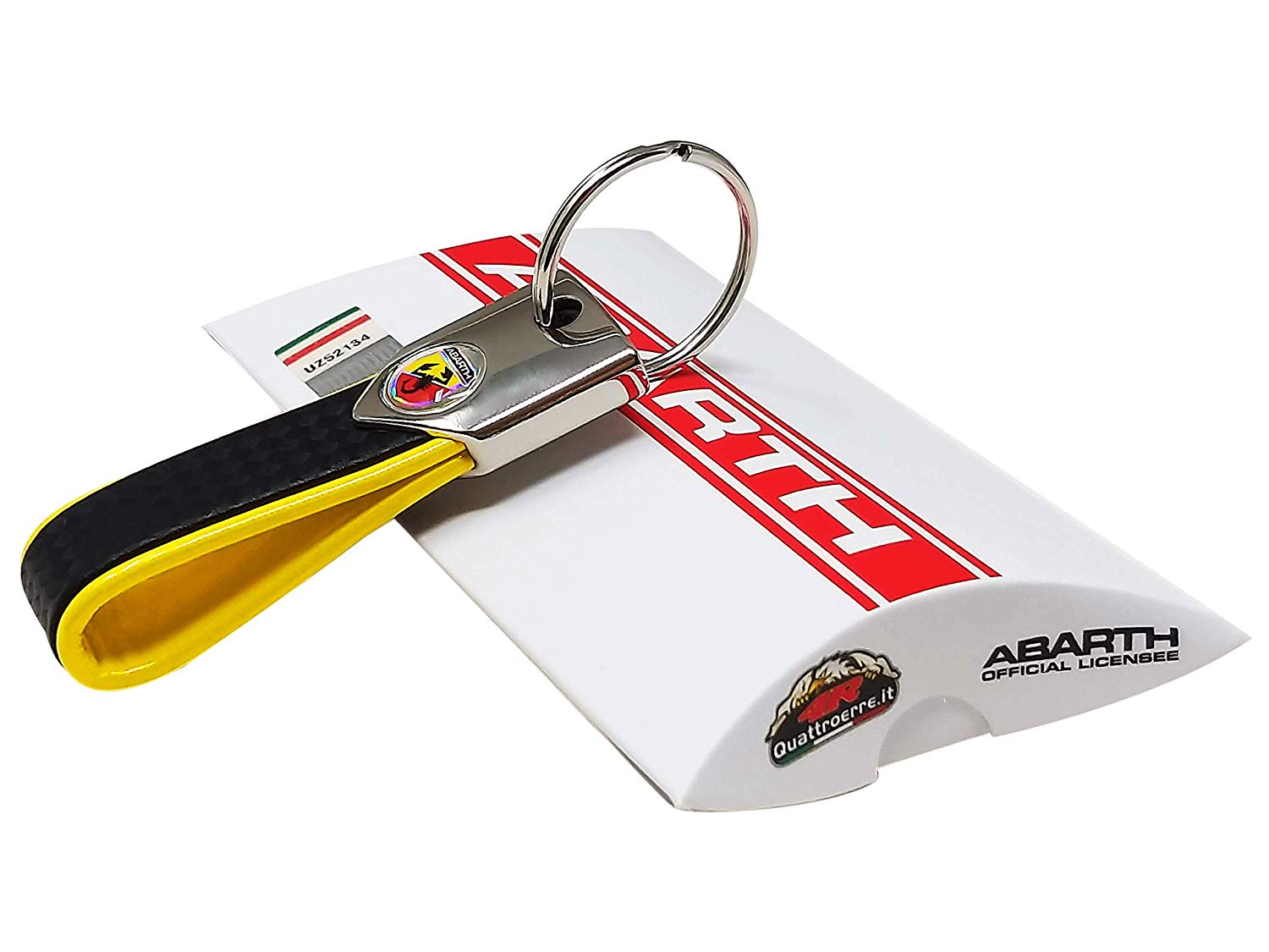 Official Key Ring, Yellow Carbon - Image 3