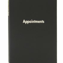 Exacompta Guildhall Appointments Book, Black