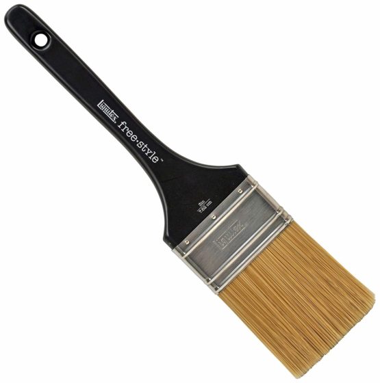 Liquitex 1300603 Professional Freestyle Large Scale Brush, Universal Flat 3-inch