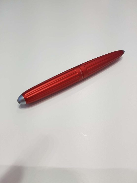 DIPLOMAT - Aero Factory - Fountain Pen in Gold 14 Carats - Fine - Burned Red - Resistant and Elegant - High End - 5 Years Warranty - Image 2