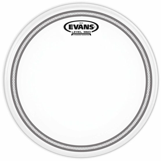 Evans B12EC2S Edge Control 12-inch Tom Drum Head - Image 2