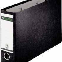 Leitz 211524 77 mm A3 Oblong Lever Arch File - Black (Pack of 2)