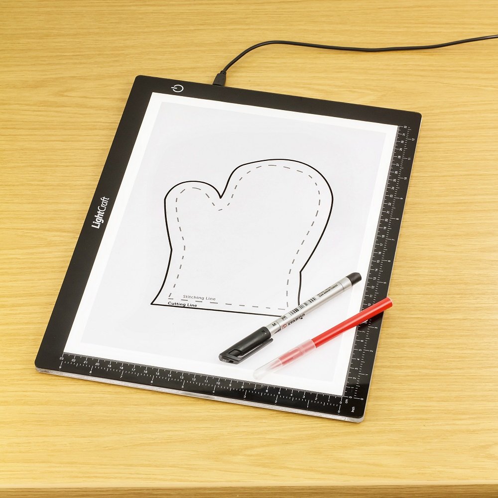 Lightcraft LC2004LED A4 Ultra-Slim Light Box, White - Image 3