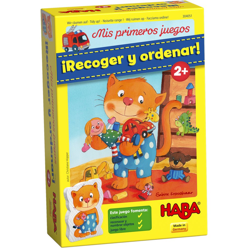 HABA-My First Games: Collect and Order!, Esp, Multicoloured (Habermass 304051), Assorted Colour/Model, ancho: 24.3 cm