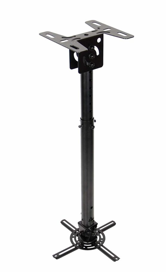 Optoma Universal Projector Ceiling Pole Mount - Black