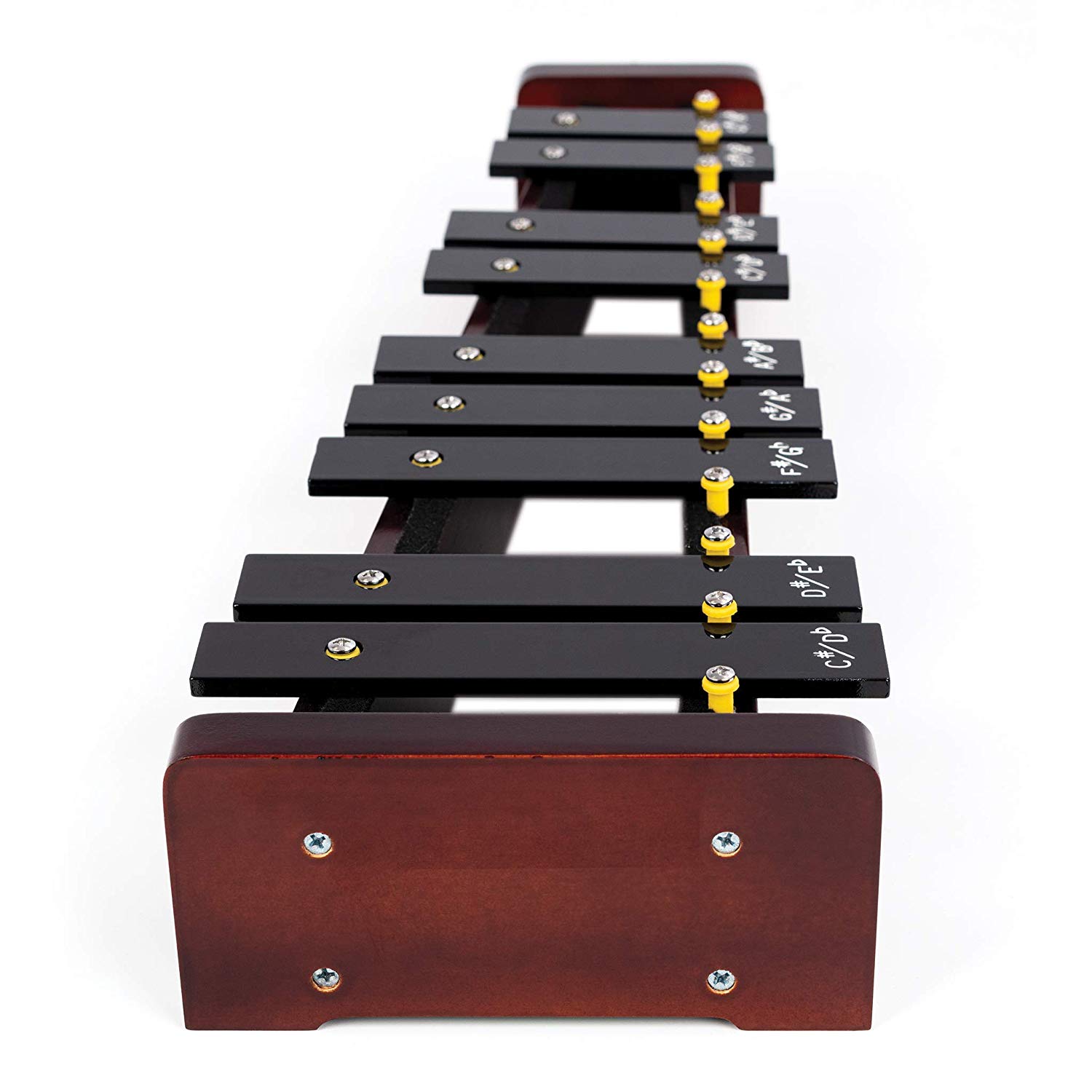 Percussion Plus PP1090 Chromatic Half 9 Note Glockenspiel, White - Image 3
