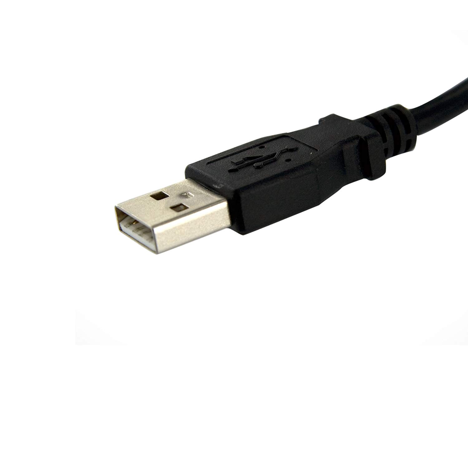 StarTech 1 ft Panel Mount USB Cable A to A - F/M, Black - Image 4
