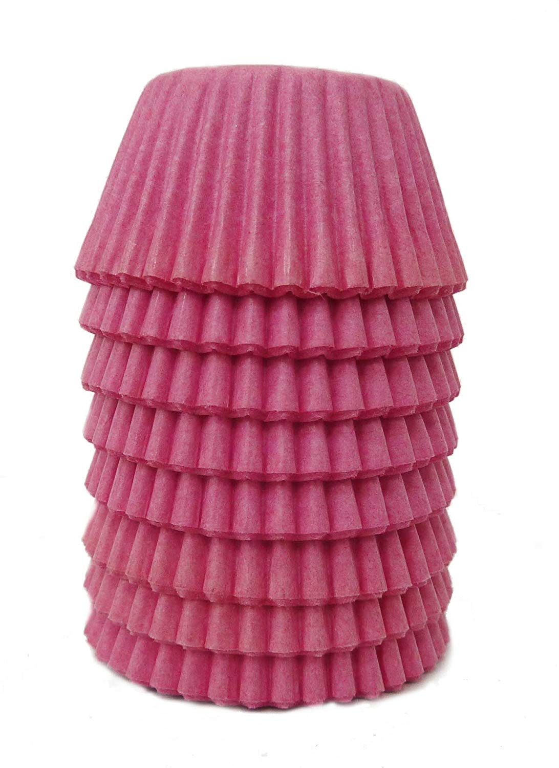 Scrumptious! 125PC Mini Muffin Cases, Cerise, 45GSM 31mm x 23mm Greaseproof Paper Baking Cases
