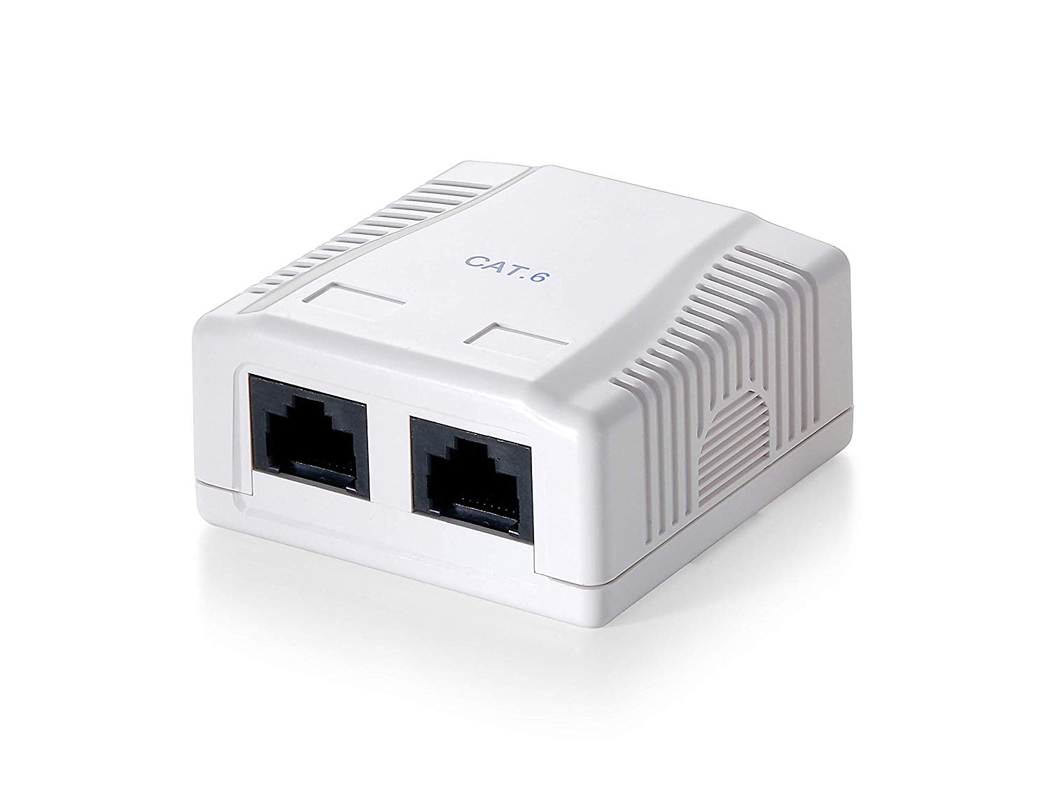 Equip 2-Port Cat.6 Surface Mounted Box - socket-outlets, White - Image 3