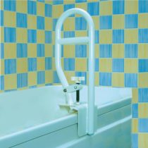 Homecraft Steel Grab Bar, Safety Rail and Mobility Aid for Bathroom and Shower, Elderly, Handicapped and Disabled User Support, Indoor and Outdoor Attachment