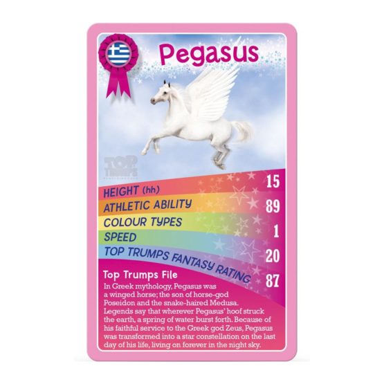 Horses and Ponies and Unicorns Top Trumps Card Game - Image 4