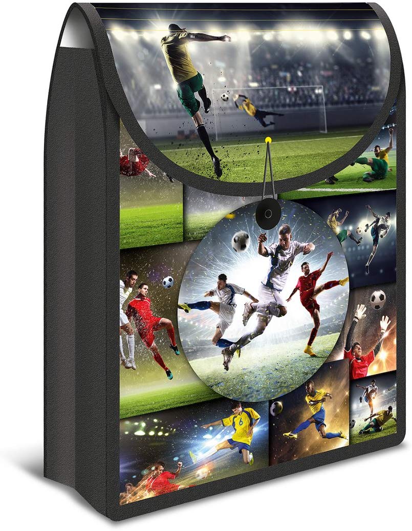 Herma 19189 Flexible Flexibag, Football Design File Folder for DIN A4 ...
