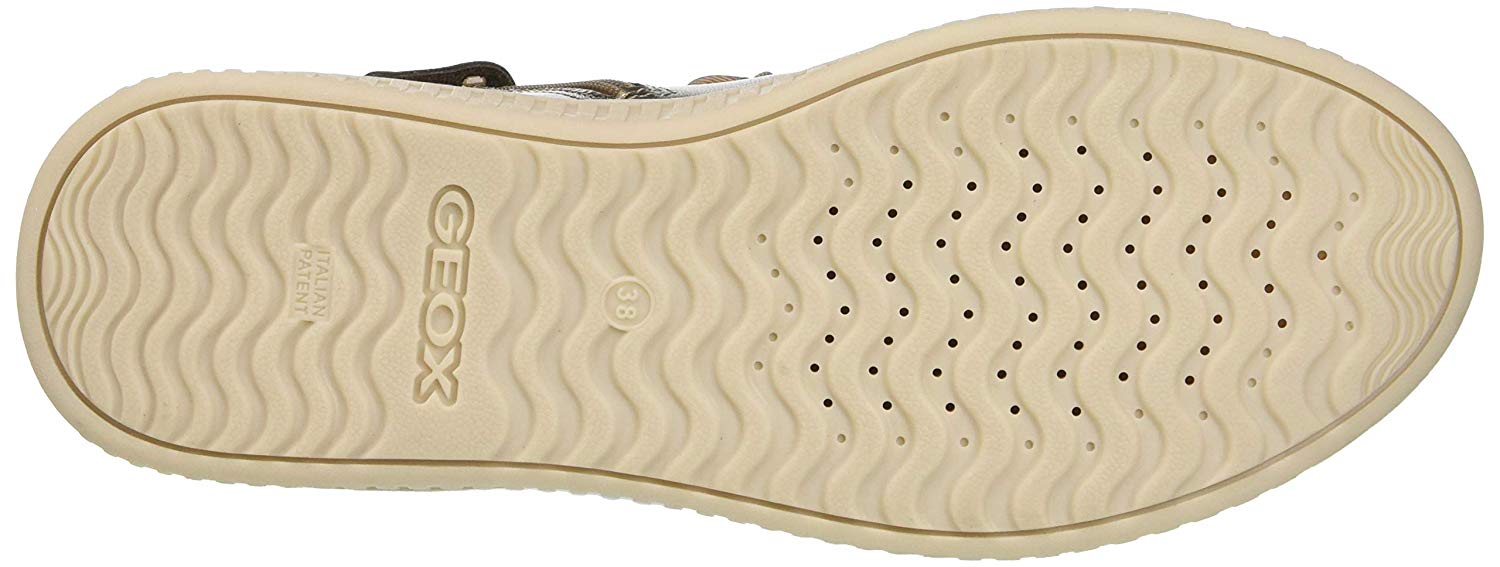 Geox Girl J DISCOMIX Hi-Top Trainers, (Lead C9003), 32, 32 EU - Image 4
