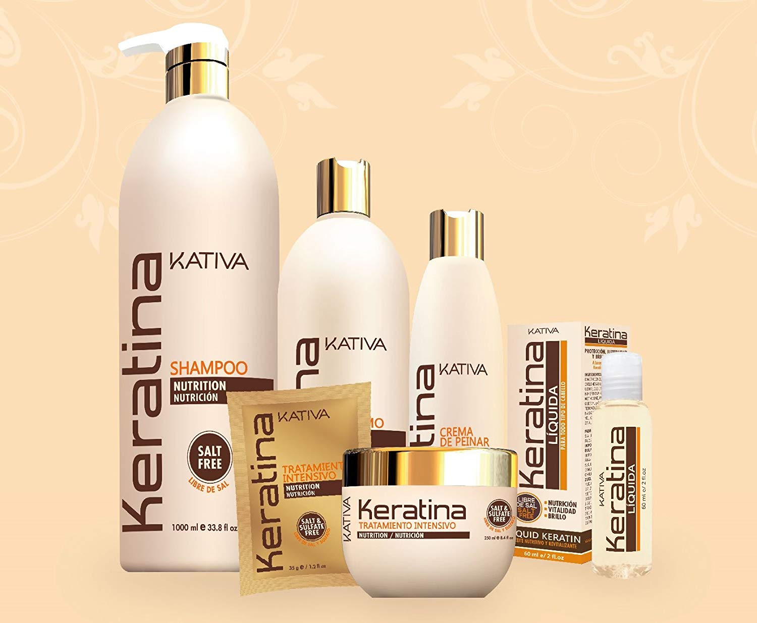 KATIVA Keratin Conditioner 250 ml, Multicolor, 250 ml (Pack of 1) - Image 3