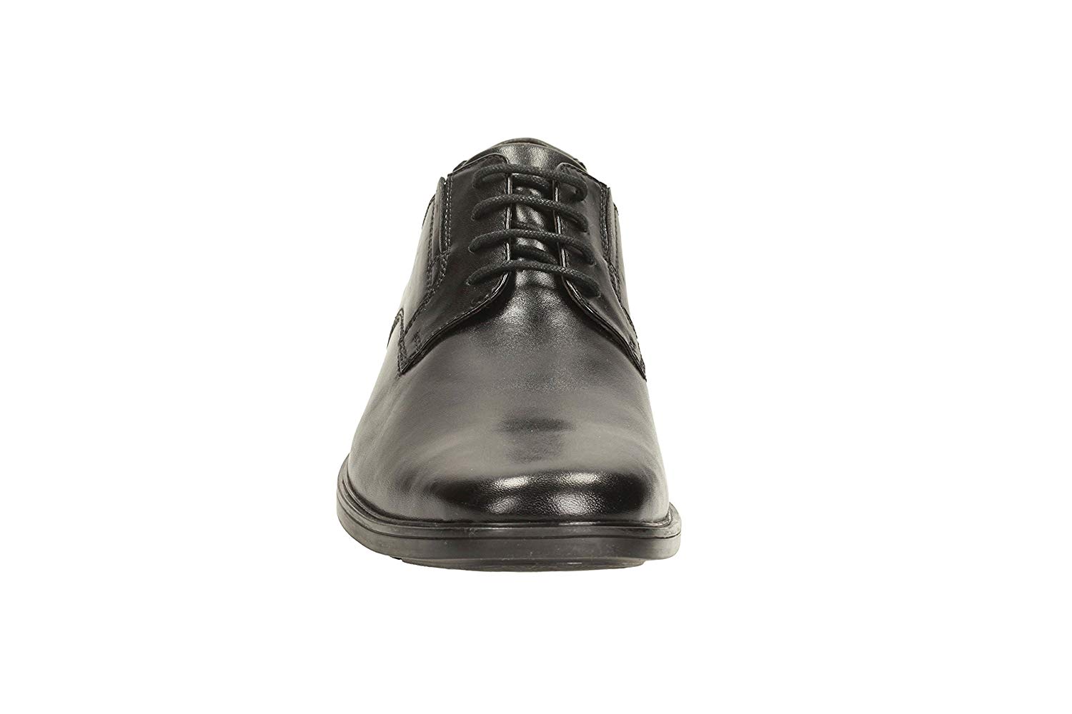 Clarks Men's Tilden Plain Derbys, Black Black Leather, 8 UK - Image 4