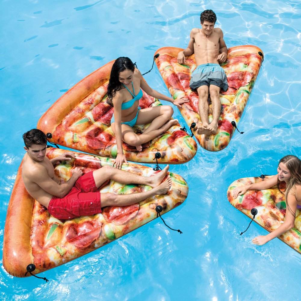 Intex - Pizza slice - 175x145 cm, Multicolor, standard size - Image 3