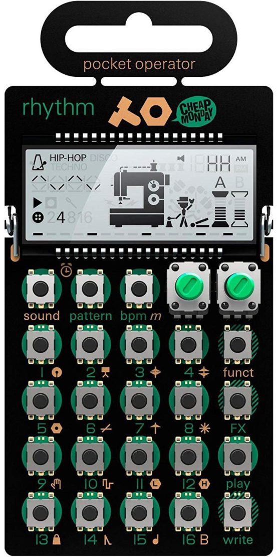 Teenage Engineering PO-12 Rhythm Pocket Operator - Drum Machine