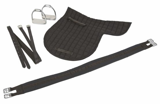 Kerbl 32285 Haflinger Saddle Set - Black - Image 3