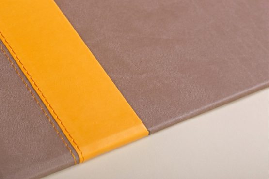 Rhodia Leatherette Desk Pad - Chocolate - Image 2