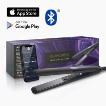 Glamoriser Smart Straightener with Black Diamond Oil infused Ceramic Plates BigaMart