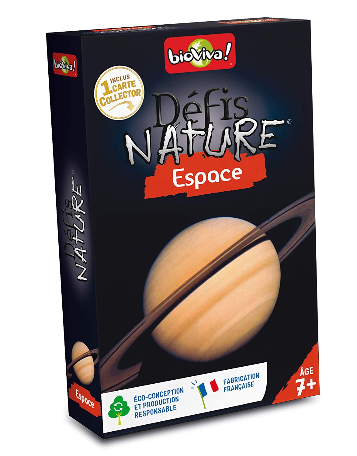 Bioviva Nature Challenges Nature- Space Card Game, Multi- Color