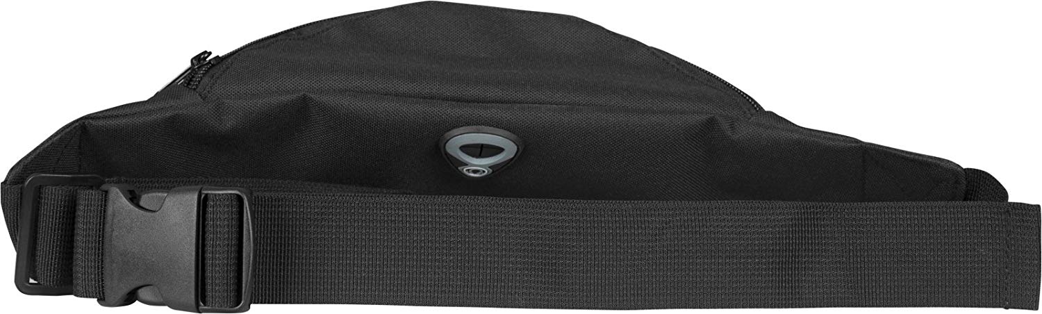 Urban Classics Women Accessories/Double Zip Bag, Black (Black/Black), 39 cm, Crossbody bag, Black (Black / Black) - Image 2