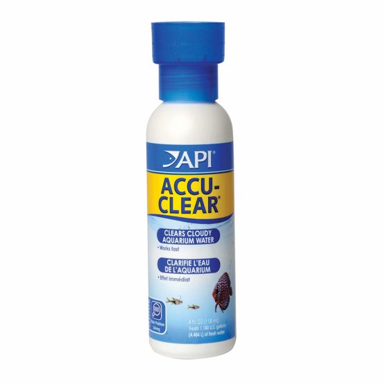 API ACCU-CLEAR Freshwater Aquarium Water Clarifier 118 ml Bottle