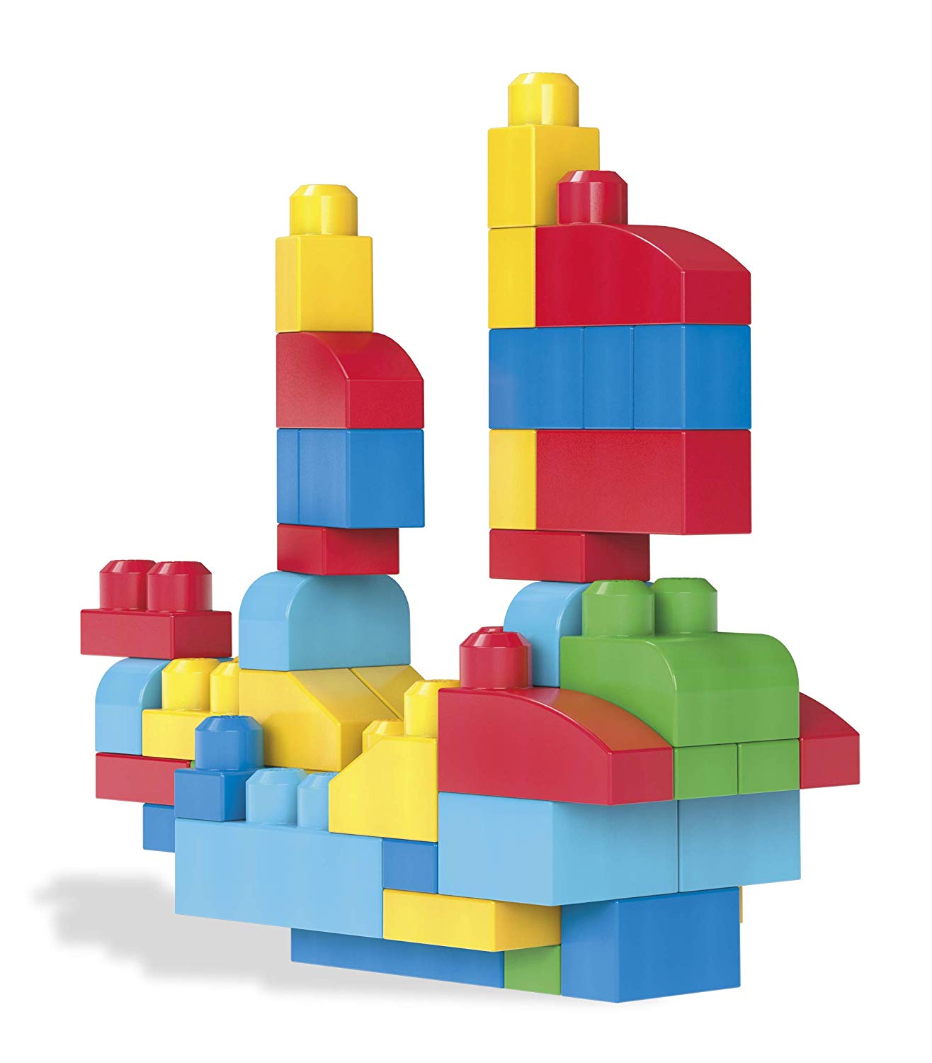 MEGA BLOKS Big Building Bag building Set including 60 big and colorful building blocks, and 1 storage bag - Image 4