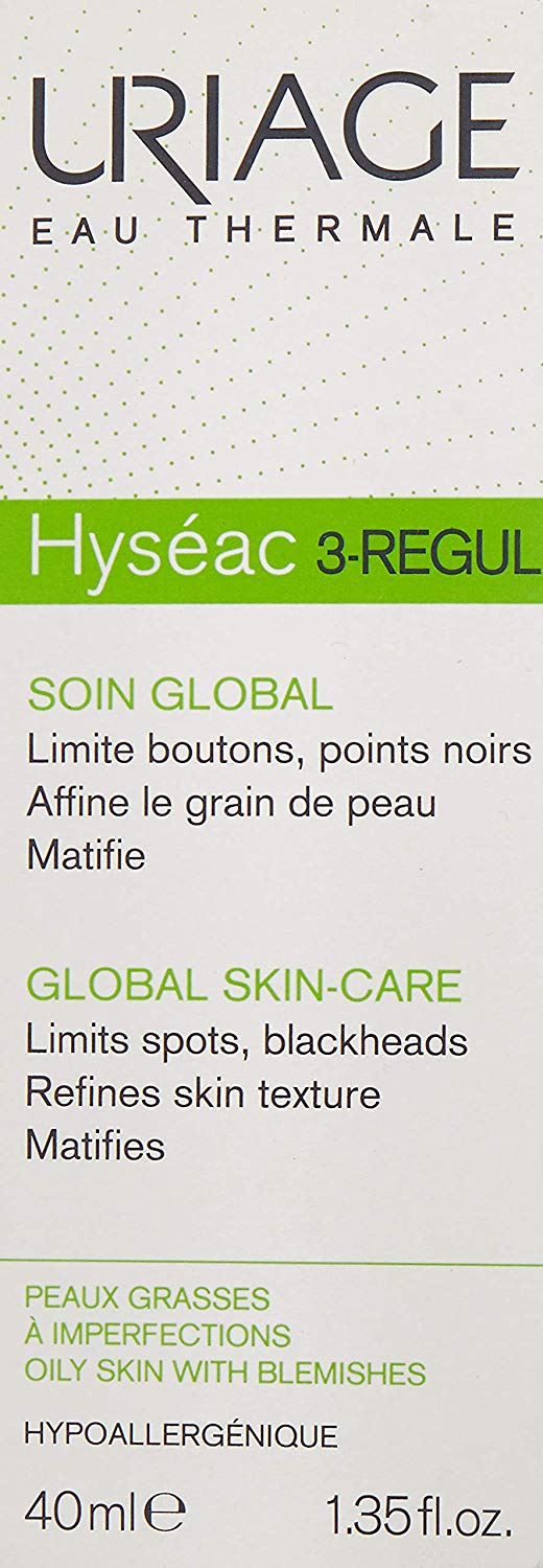 Hyséac 3-Regul Global Skin-Care 40 Ml, Multicolour, 40 ml (Pack of 1) - Image 2