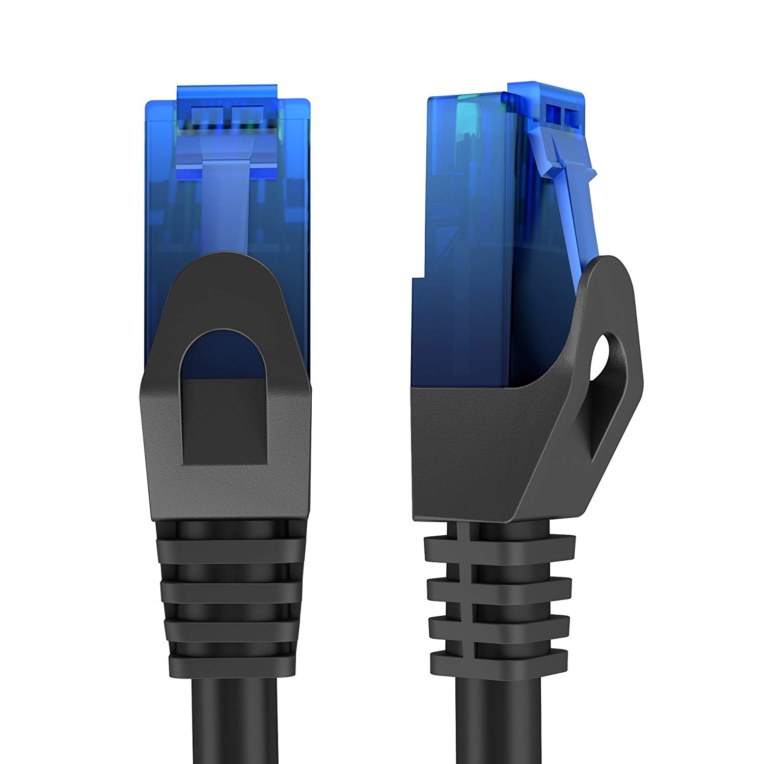 KabelDirekt Network Cable – Transmits Maximum Fiber-Optic Internet Speed – Network, Ethernet & LAN Cable – 15ft – Available In 1-100ft – For Gigabit Networks, Router/Modem, RJ45 (Black/Blue