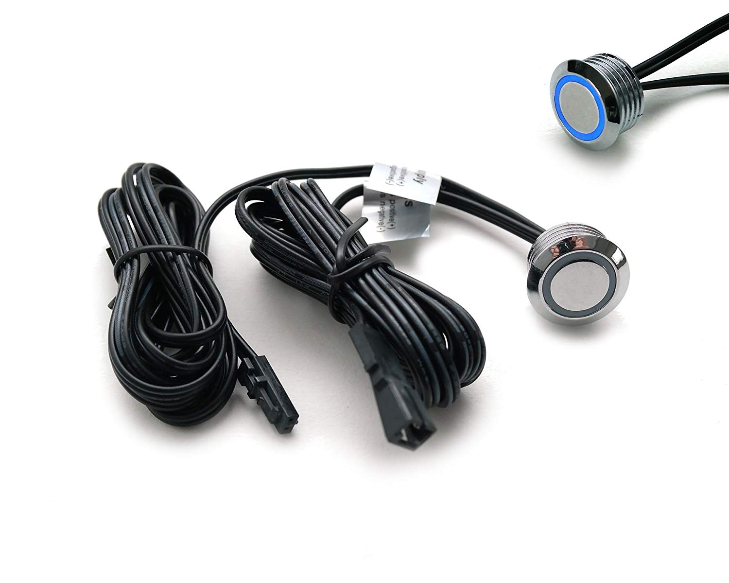 Manual 12V DC Dimmer Switch Chrome LED Strip Adjustable Brightness Controller