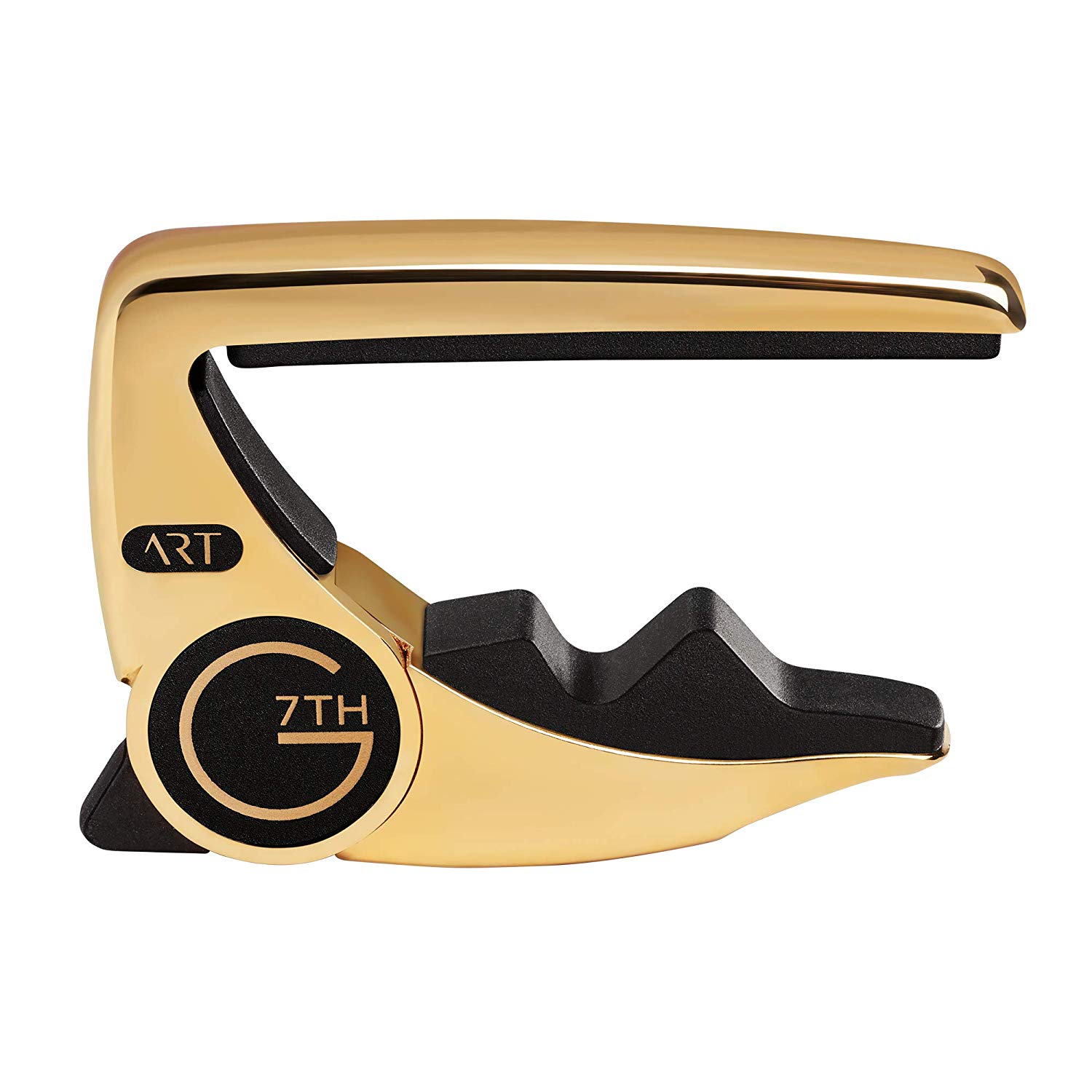 G7th Performance 3 6 String Gold Plate Guitar Capo, Groundbreaking Tension Control & Adaptive Radius Technology