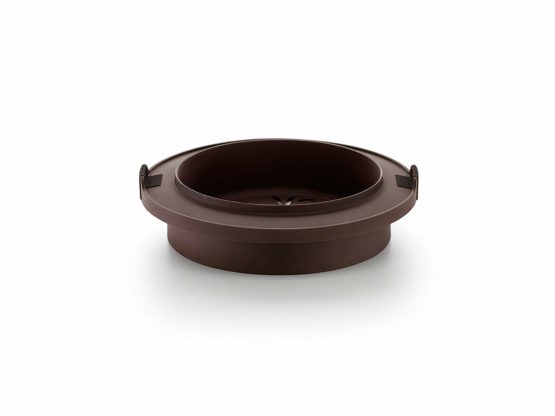 Lékué Steamed Bread Rolls, Silicone, Brown, 23.5 x 23.5 x 5.8 cm - Image 2