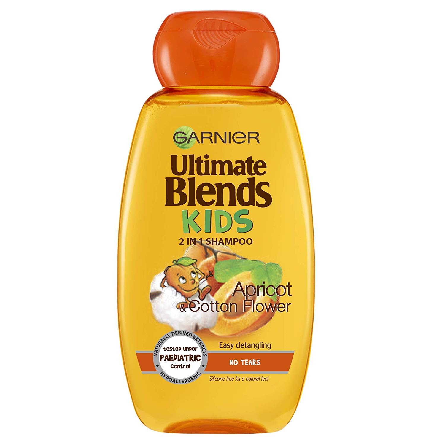 Garnier Ultimate Blends Kids Shampoo No Tears Shampoo With Apricot