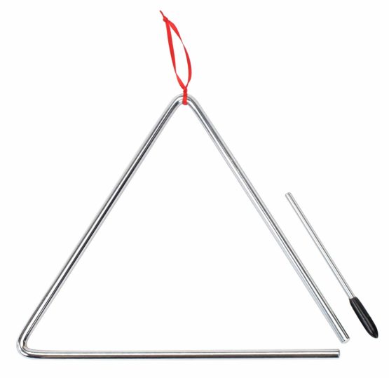 XDrum Triangle with Mallet 25 cm
