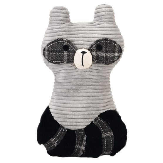 Designed by Lotte Dog Toys Raccoon, 25,5 cm, Grey