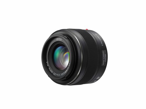 Panasonic LUMIX H-X025E LEICA 25 mm F1.4 LEICA DG Camera Lens - Black