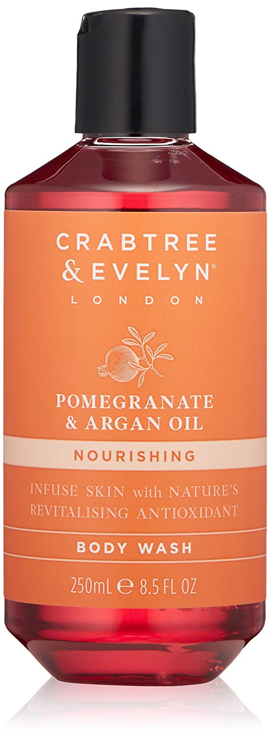 Crabtree & Evelyn Pomegranate Body wash, 250 ml, 250 ml (Pack of 1)
