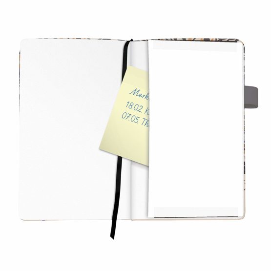 Herlitz A5 My Book Lady Romantic Design Hardcover Notebook with Magnetic Closure and Pen Loop - Image 3