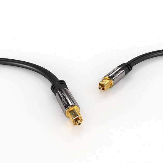 KabelDirekt – 3m Optical Digital Audio Cable/TOSLINK Cable (TOSLINK to TOSLINK, fibre optic cable, for Home Theater, PS4, XBOX) PRO Series - Image 2