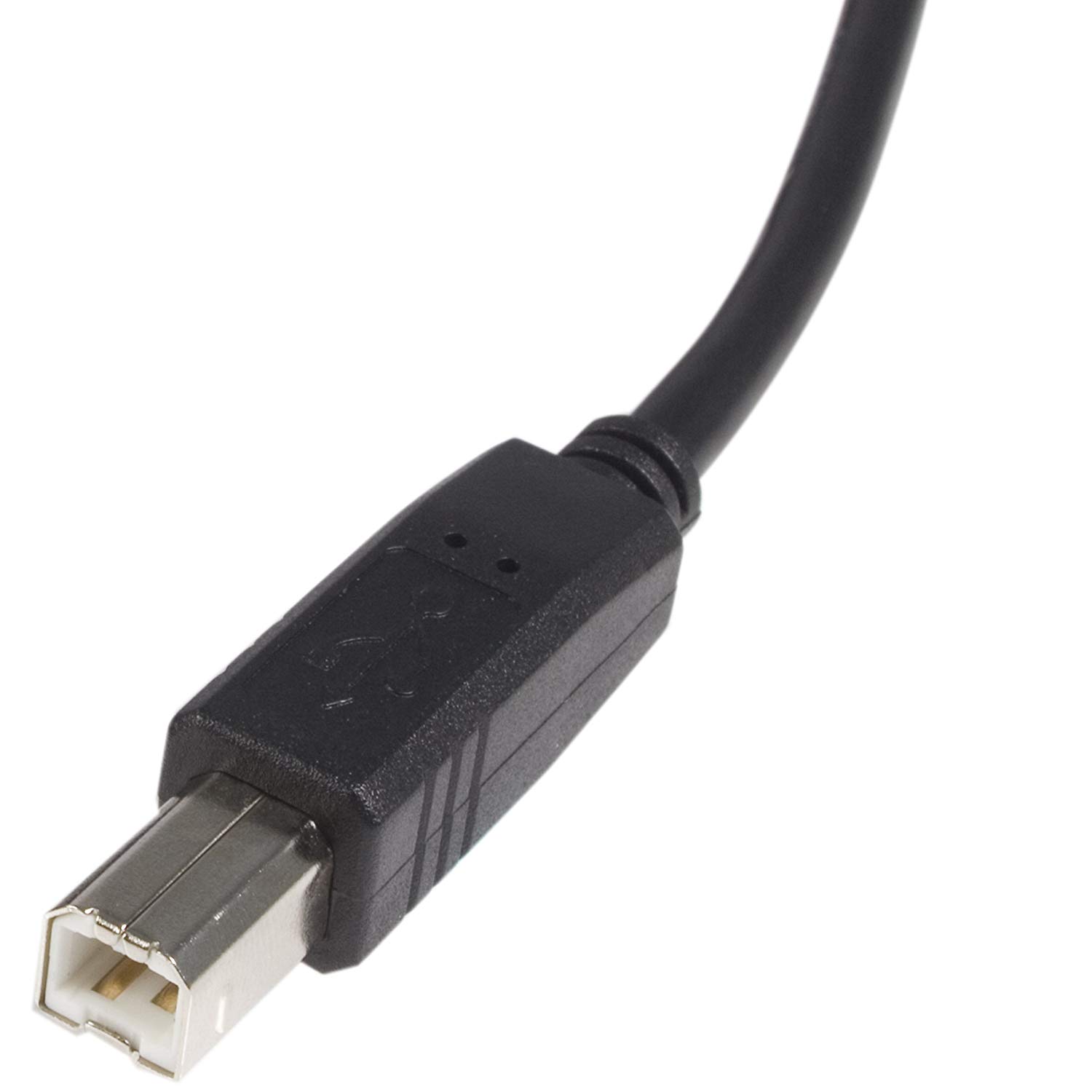 StarTech.com 15 ft USB 2.0 A to B Cable - M/M - USB 2.0 Cable - Black - USB Type A (M) to USB Type B (M) (USB2HAB15) - Image 3
