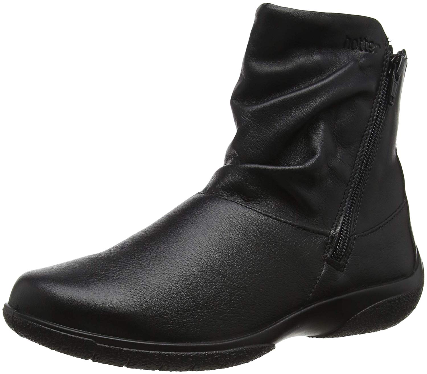 Hotter Women's Whisper Slouch Boots, Black, 4.5 UK